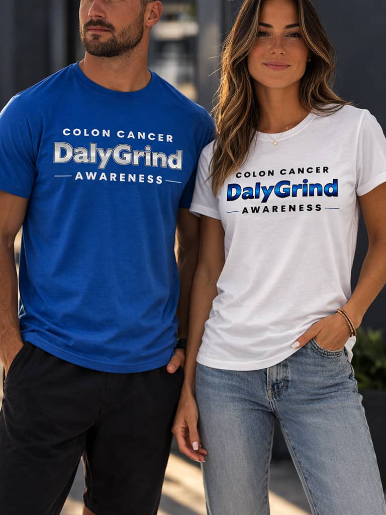 Colon Cancer DalyGrind Awareness Shirt